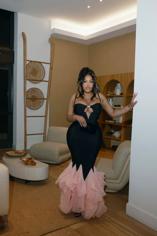 Flamingo Bandage Dress